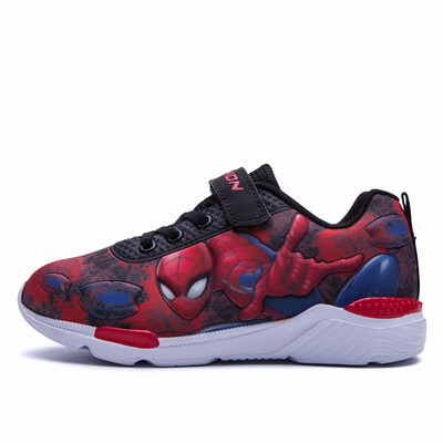 

2018 New Spiderman Children Shoes Sneakers for boys Kids Shoes Fashion Girls Casual Sport Running Leather child Shoes for Boy
