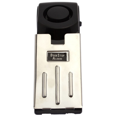 

Safety Wedge And Security Door Stop Easy 120db Alarm Safe Gadget