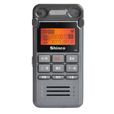 

Shinco X8 16G запись перо микро профессиональное дистанционное шумоподавление интеллектуальная запись голоса