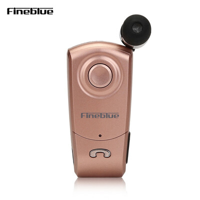 

Fineblue F960 Bluetooth 41 Earbud with Retractable Cable One key to retract Built-in 75mAh battery 6H for call time