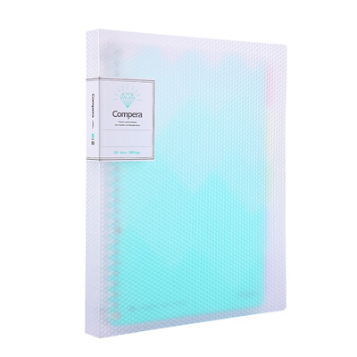 

Coix B5 50 sheets of 26-hole PP loose-leaf Notepad notebook soft copy Compra Diamond Series C7104 Emerald Green