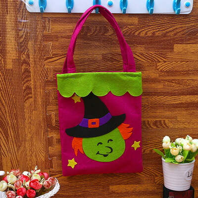 

Colorful Halloween Candy Bag Gift Bags Pumpkin Trick or Treat Bags Sacks Hallowmas Gift For Kids Event Party Supplies Decor