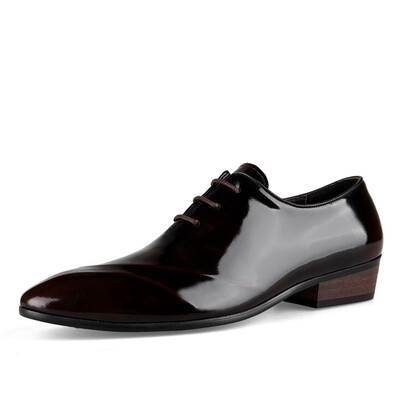 

Zero degree ZERO business dress shoes British men&39s shoes first layer of leather pointed lace wedding shoes men&39s business shoes 93057 red wine 40 yards
