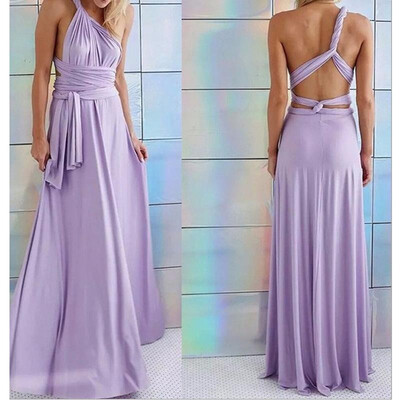 

Sexy Women Multiway Wrap Convertible Boho Maxi Club Red Dress Bandage Long Dress Party Bridesmaids Infinity Robe Longue Femme