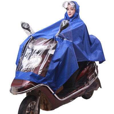 

Kendo outdoors riding thick motor raincoat, motor poncho 4XL