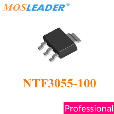 

Mosleader NTF3055-100 SOT223 100PCS 1000PCS NTF3055 60V 3A N-Channel Made in China High quality