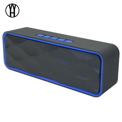 

WH SC211 Wireless Bluetooth Speaker Portable Handsfree USB TF Card FM Radio Stereo Sound Double Speaker Subwoofer Player
