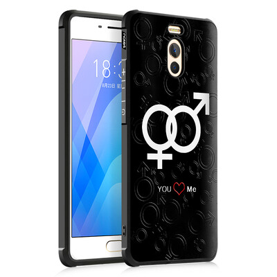 

Goowiiz Fashion Phone Case For Meizu Meilan M5sME2M6 Note Luxury 3D Cute Cartoon Slim Full Soft Silicone