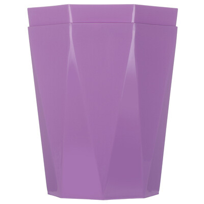 

Garment-style trash cans Diamond-type health barrels baskets barrels two loaded JY-0641 purple