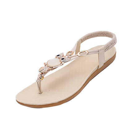 

Women Glitter Thong T Strappy Sandals Flat Slingback Beach Shoes Home Slippers