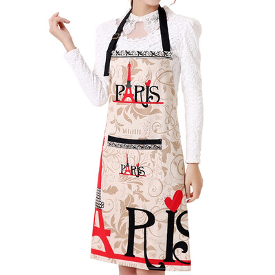 

Shanghao apron kitchen apron Korean style sleeveless apron dressing apron anti-fouling aprons back apron home work clothes