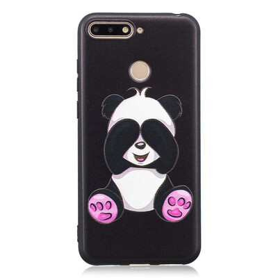 

GANGXUN®Huawei Honor 7A Case Embossed Soft TPU Shockproof Print Protective Cover