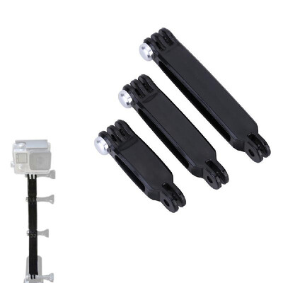 

3pcs Handheld Grip Extended Mount Arms Adapter for Sport Camera Accessory Black Handheld Grip Extended Adapter