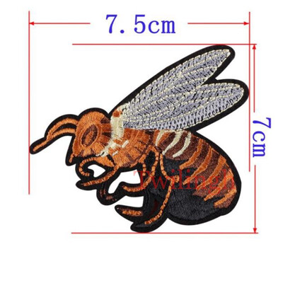 

1 Pcs Top New Brand Patches Bird Red Rose Flower Embroidered Patch DIY Iron On Sew On Fabric Repair Clothing For Wedding Patches
