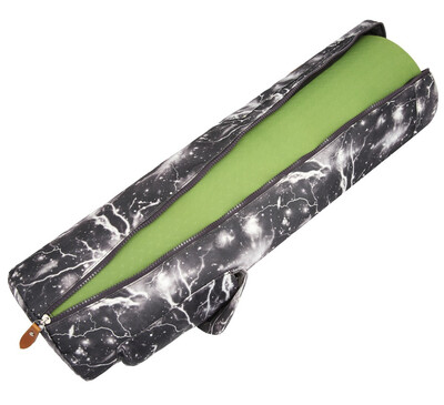 

ELENTURE Full-Zip Exercise Yoga Mat Carry Bag with Multi-Functional Storage Pockets --Lightning Color