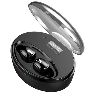 

Amoi AMOI S6 true wireless binaural ultra small mini stealth TWS Bluetooth headset earbuds in-ear sports running millet Apple Android phone universal black