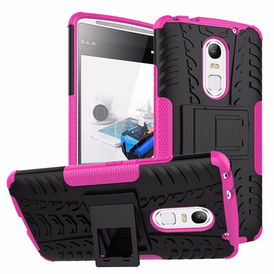 

Goowiiz Phone Case For Lenovo Vibe X3 Armor Tire Texture Rugged Protection PCTPU Full Protection