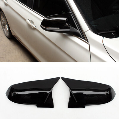 

Bright black Rearview mirror cover Fit For BMW F20 F30 F32 F22