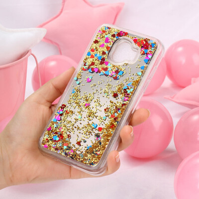 

Akabeila Cover for Samsung Galaxy J2 2018 J2 PRO 2018 J250 J250F Case Soft Mirror Dynamic Glitter Phone Protector Cover Shell