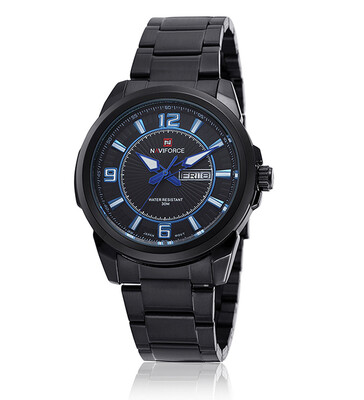 

NAVIFORCE 9035 Men Watch New Fashion Casual Brand Wristwatches Full Steel Quartz Watches Men Business Luxury Dail Calendar Relog