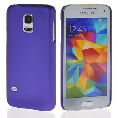 

MOONCASE Hard Rubberized Rubber Coating Devise Back Case Cover for Samsung Galaxy S5 Mini Purple