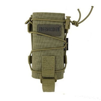 

2016 New Brand Outdoor Water Bottle Package Kettle Bag Set Sheath Cup Sleeve Camping Hiking Riding Trip MOLLE System Travel Kits