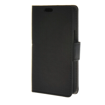 

MOONCASE Simple Leather Flip Wallet Card Slot Stand Back чехол для LG Joy H220 Black