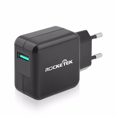 

Rocketek Phone USB Charger Quick Charge QC 30 Travel Mobile Phone Fast USB Charger 20 Compatible for Samsung Xiaomi 5 Huawei
