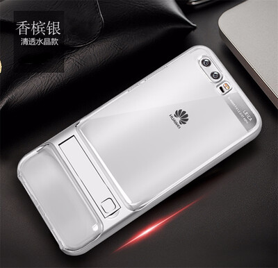 

Goowiiz Phone Case For Huawei P10P10 PlusNova Fashion Slim Shockproof Silicone TPU PC Hard Bracket