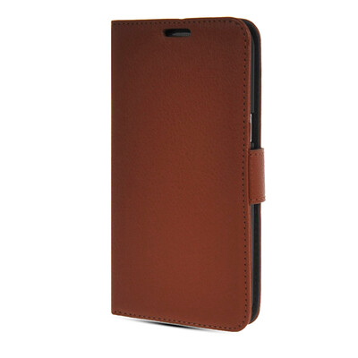 

MOONCASE High quality Leather Side Flip Card Slot Pouch Stand Shell Back Case Cover for Samsung Galaxy Grand 2 G7106 Brown