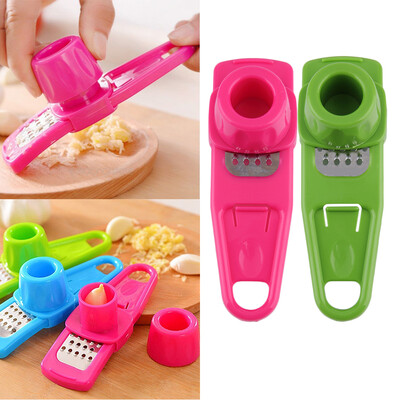 

Creative Simple Multi-Function Garlic Ginger Grinder Device Kitchen Tools Green