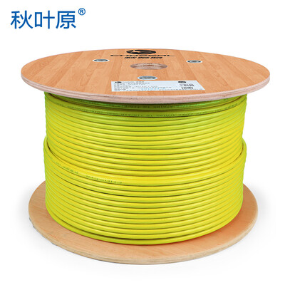 

Akihabara CHOSEAL super seven types of 10G engineering network cable 7A multi-shielded high-speed big data network cable pure copper cable support 5G rate 305 meters QS2621T305