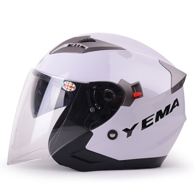

Mustang YEMA 625 motorcycle helmets winter double-lens half-helmet electric car helmet men&women all seasons universal  red