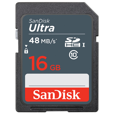 

SanDisk 16GB read speed 48MB s high speed SDXC UHS-I memory card Class10 SD card