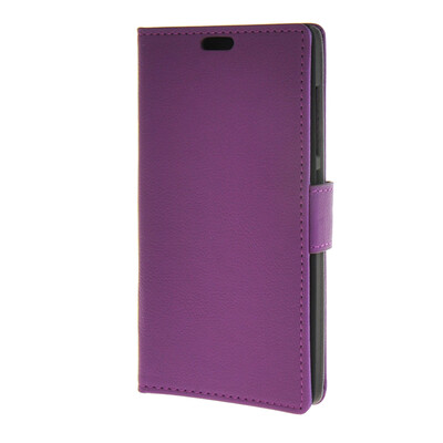 

MOONCASE Vivid colors Leather Wallet Card Slot Bracket Back чехол для Nokia Lumia 540 N540 Purple