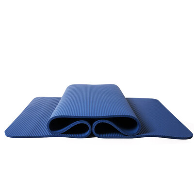 

Mickey Sports Pad Yoga Mat Fitness Non-slip Tattoo Sneak Up Cushion Beginner Yoga Pad Yoga Blanket Thicker Male Female MK1814-B-10mm Dark Blue