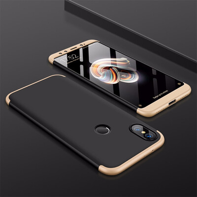 

Goowiiz Phone Case For Xiaomi Mi 55s5x6A1 Fashion Color collision 360 Degree Coverage PC Full Protection