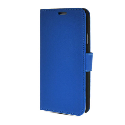 

MOONCASE High quality Leather Side Flip Card Slot Pouch Stand Shell Back ЧЕХОЛ ДЛЯ Samsung Galaxy Note 3 Neo N7505 Blue