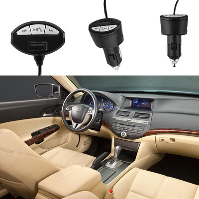 

3.5mm Car Handsfree Bluetooth AUX Stereo Audio Receiver Adapter USB Charger