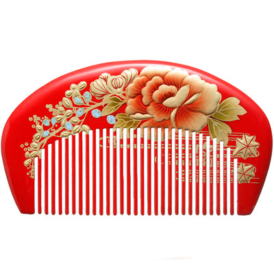 

Combine Fragrance Full Handmade Peony Flower Waterwood Popcorn Christmas Gift Send Girlfriend Wedding Gift Comb Gift Box