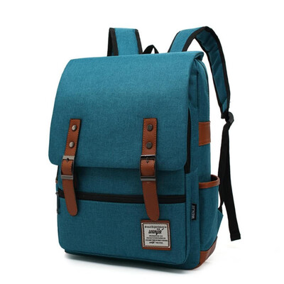 

New personality retro men&women outdoor canvas big travel backpack fashion backpack
