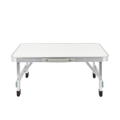 

Easy Tour Easy Tour Folding Table Outdoor Portable Table&Chair Set Aluminum Folding Wild BBQ Stall Table White 60x40cm