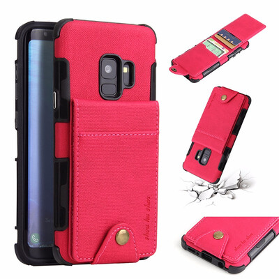 

SHS Phone Case For Huawei Y3 2017P9 Lite Mini Fashion Linen Clasp Card slot Multifunctional Wallet Full Cover