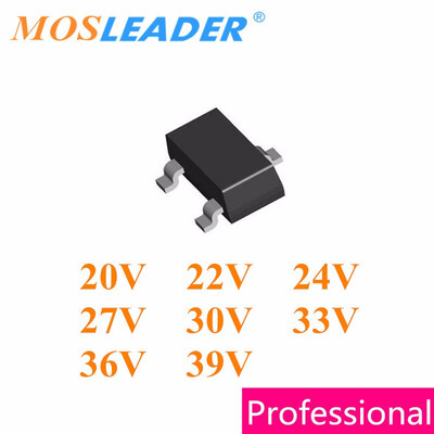 

Mosleader 3000PCS SOT23 BZX84C20 20V BZX84C22 22V BZX84C24 24V BZX84C27 27V BZX84C30 30V BZX84C33 33V BZX84C36 36V BZX84C39 39V