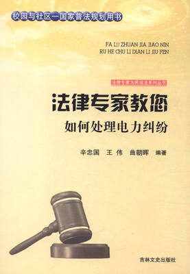 

法律专家为民说法系列丛书：法律专家教您如何处理电力纠纷