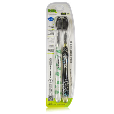 

Jian Li Kang zennlab crystal color ultra soft carbon wool toothbrush set 2 color random
