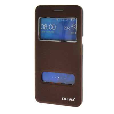 

MOONCASE ЧЕХОЛ ДЛЯ Samsung Galaxy Grand Prime G5308W G530 View Window Leather Flip Bracket Back Cover wine