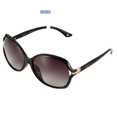 

HORIEN Haili En female mirror black frame gray lens gradient polarized sun N6310-P06