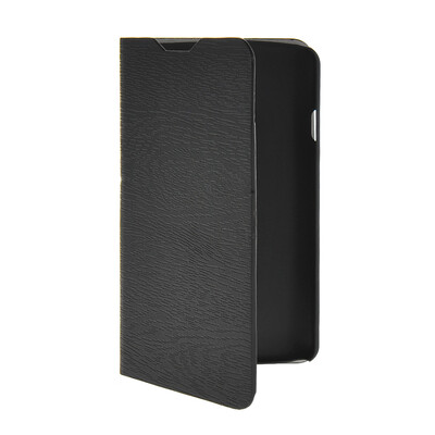 

MOONCASE Slim Leather Side Flip Wallet Card Slot Pouch Stand Shell Back ЧЕХОЛ ДЛЯ LG F70 Black