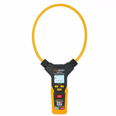 

PEAKMETER PM2019S Handheld Digital LCD Flexible Clamp Meter Multimeter AC Current Resistance
